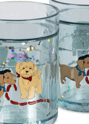 2 Pack Glitter Cups