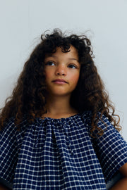Jasmine Blouse in Summer Midnight Checks