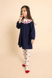 Laney Dress in New Navy