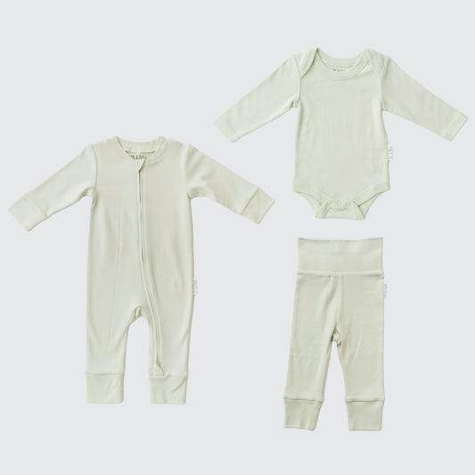 Cozy Comfort Bundle in Leafy Green