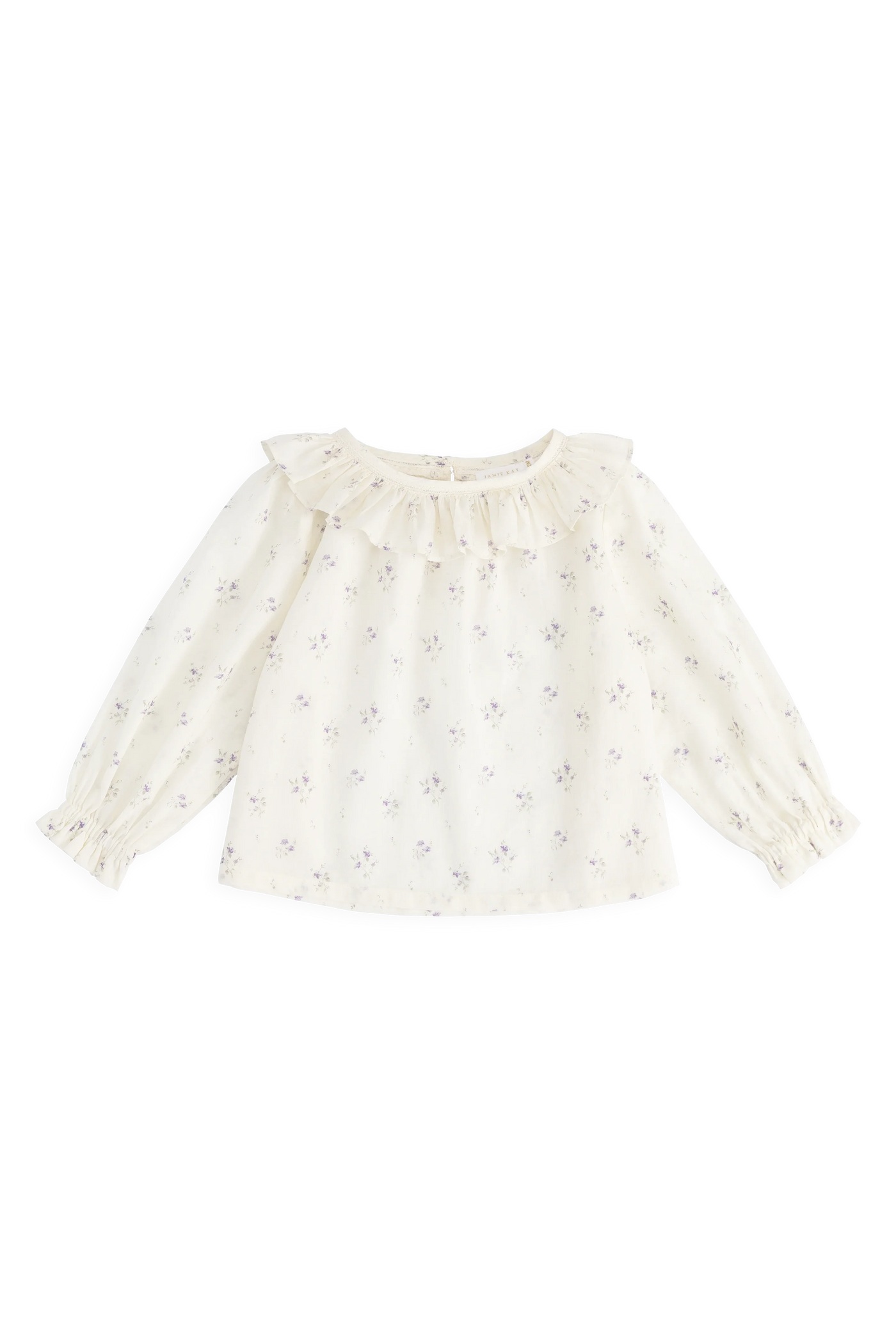 Leonie Top in Jade Floral
