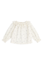 Leonie Top in Jade Floral