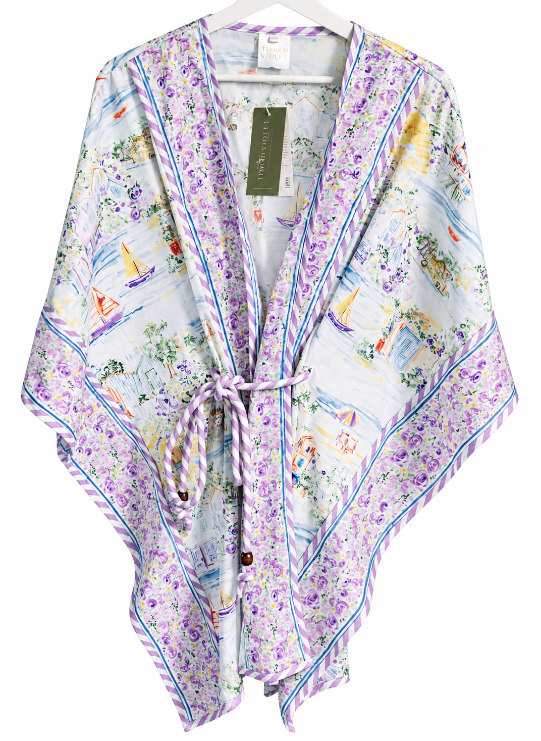 Women's Cotton Voile Coverup - Limoncello