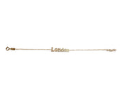 Diamond Bubble Name Bracelet