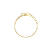 Engraveable Mini Oval Signet Ring