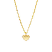Kids Mini Heart Puff Necklace