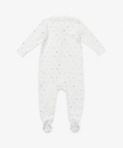 Marley Zip Pajama, Blue Hearts