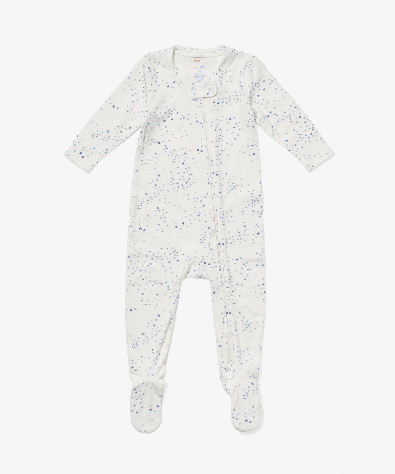 Marley Zip Pajama, Blue Star