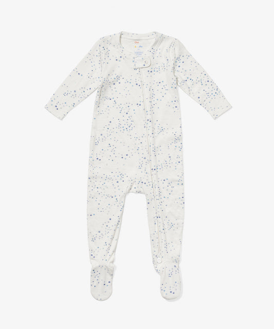 Marley Zip Pajama, Blue Star