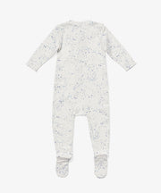 Marley Zip Pajama, Blue Star