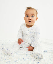 Marley Zip Pajama, Blue Star