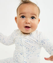 Marley Zip Pajama, Blue Star