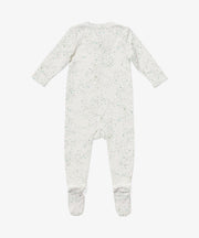 Marley Zip Pajama, Seafoam Star