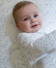 Marley Zip Pajama, Seafoam Star