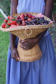 Wicker Fruit Bowl