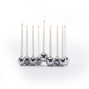 Bubble Menorah (Aluminum)
