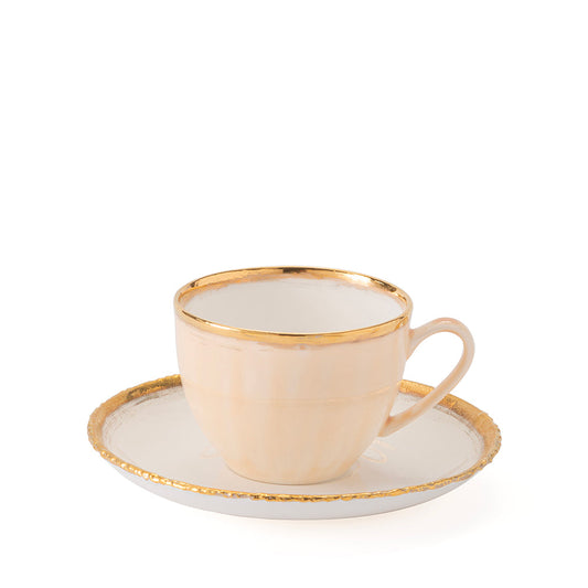 Michelangelo Bianco Teacup & Saucer