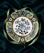 Imari Accent Plate - Midori Meadow