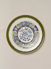 Imari Accent Plate - Midori Meadow
