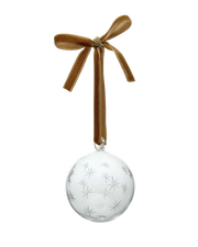 Mini Etched Celestial Bauble by Issy Granger