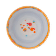 Murrine Gray Soup Coupe Plate