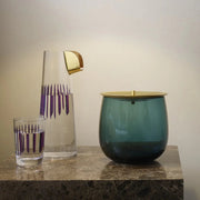 Beret Storage Box Large with Brass Lid