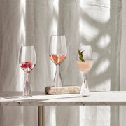 Wine Party Set of 2 Champagne Glasses