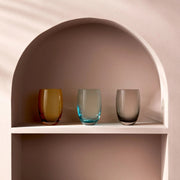 Colored O Set of 4 glasses