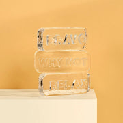 Paroles Paroles Paperweight Why Not