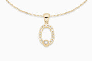 Joujou Diamond A-Z Necklace