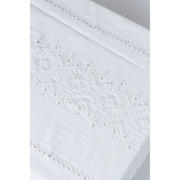Ojete White Rectangular Tablecloth