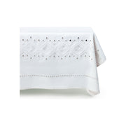 Ojete White Rectangular Tablecloth