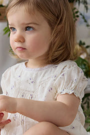 Saylor Romper in Jade Floral