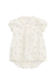 Saylor Romper in Jade Floral