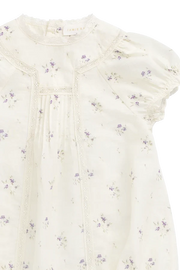 Saylor Romper in Jade Floral