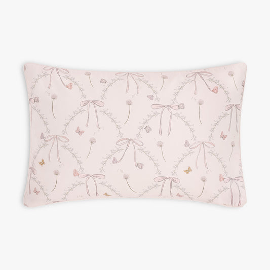 Bows & Butterfly Kisses Toddler Pillow - Pink