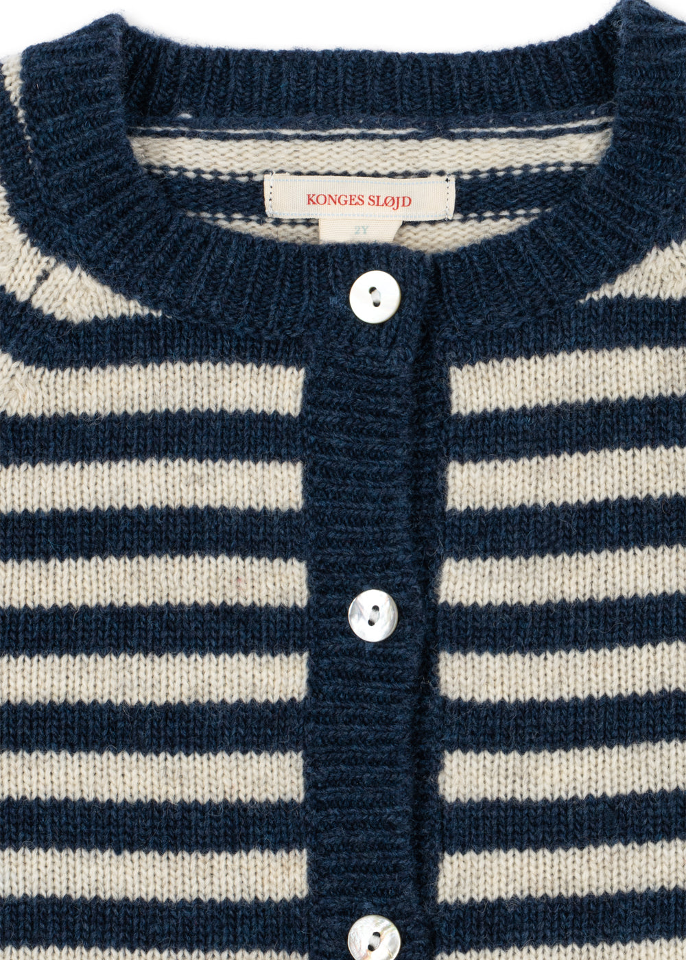 Billi Knit Cardigan in Blue Stripe