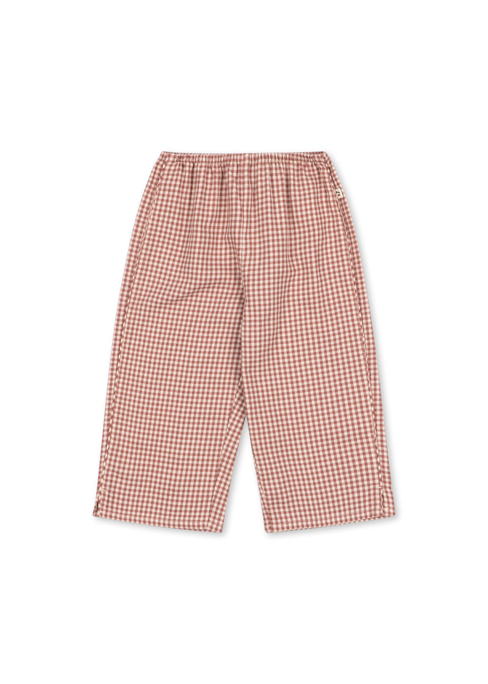 Foret Slit Pants in Canyon Check