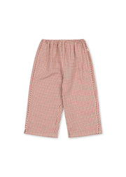 Foret Slit Pants in Canyon Check