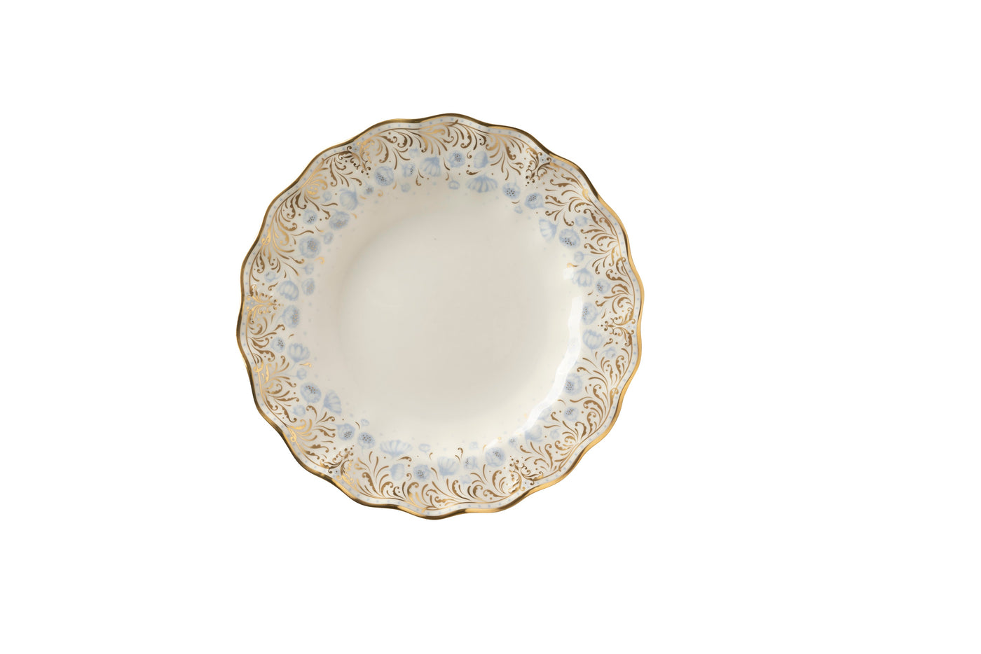 Royal Peony Blue - Salad (Dessert) Plate