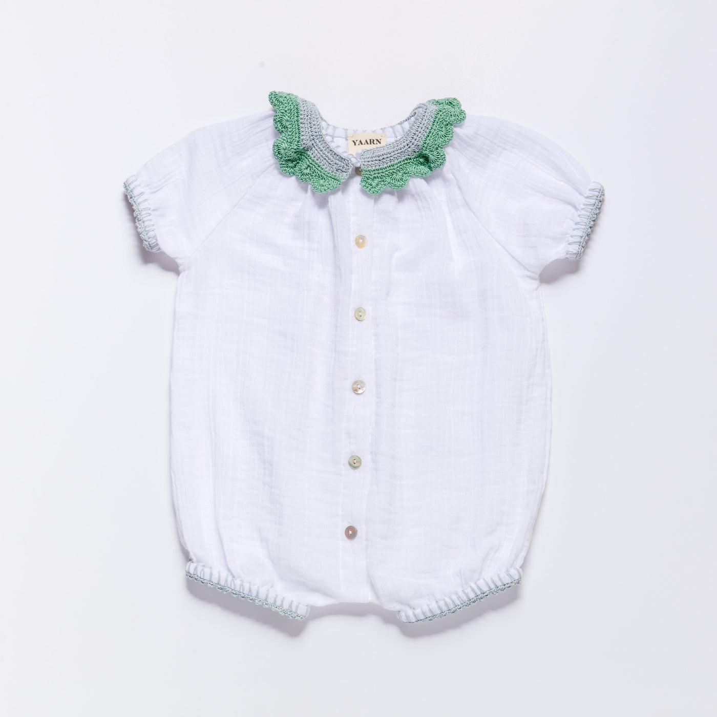 Phoebe Romper in Sky Combo