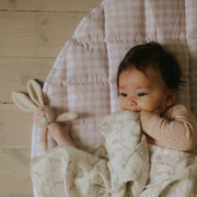 Picnic Gingham Play Mat - Pink