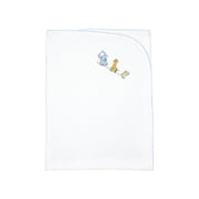 Baby Animals Embroidery Set 4 Pieces | Baby Boy