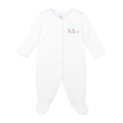 Baby Animals Embroidery Set 4 Pieces | Baby Girl
