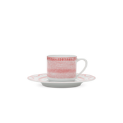 Grand Siecle Tea Cup and Saucer, Set of 4