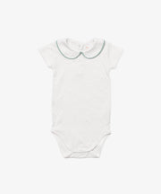 Pan One-piece, Seafoam Piping