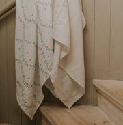 Botanical Berries Swaddle - Ivory