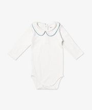 Peter Pan One-piece, Blue Piping