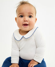 Peter Pan One-piece, Navy Piping