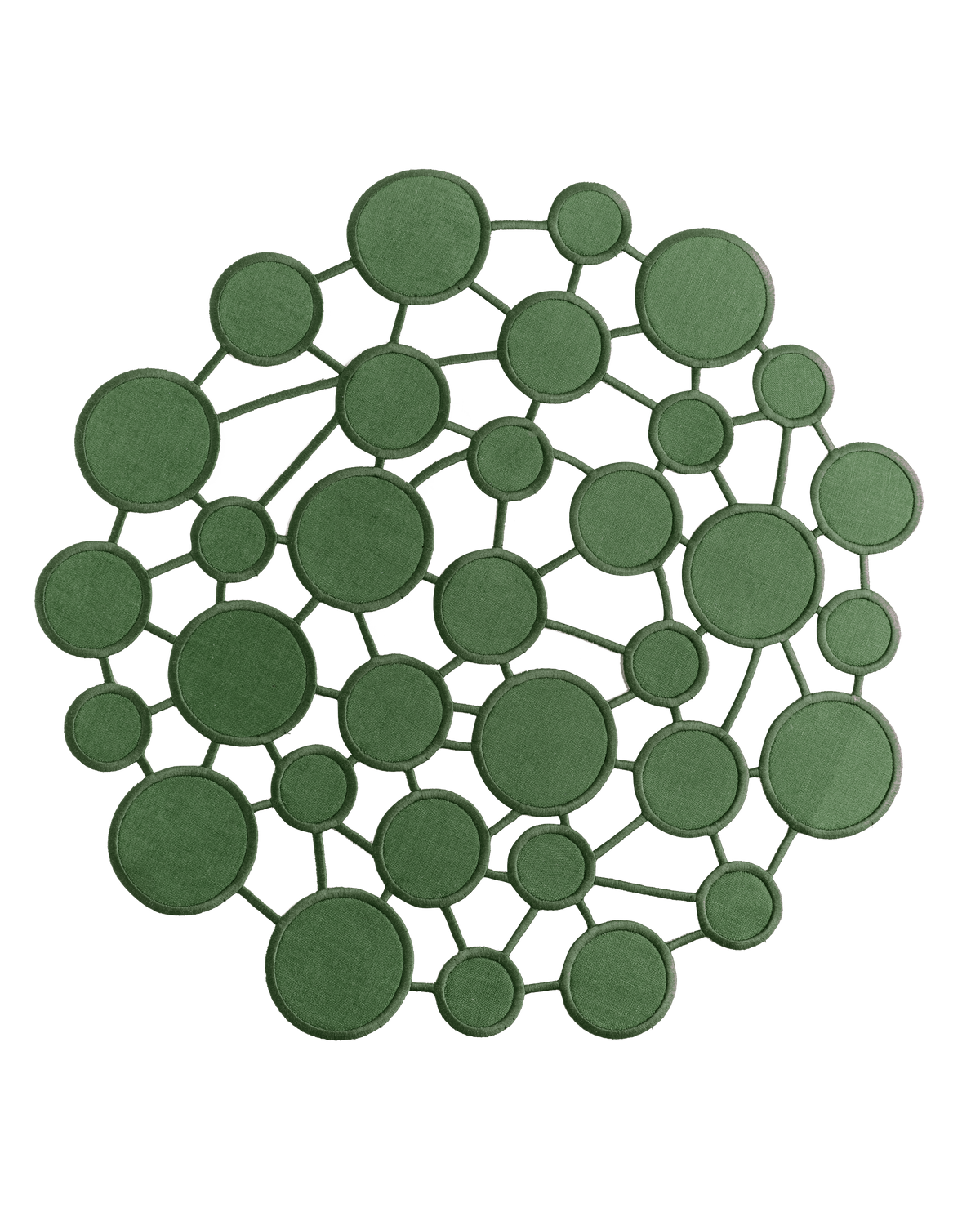 Placemat Esferas Green